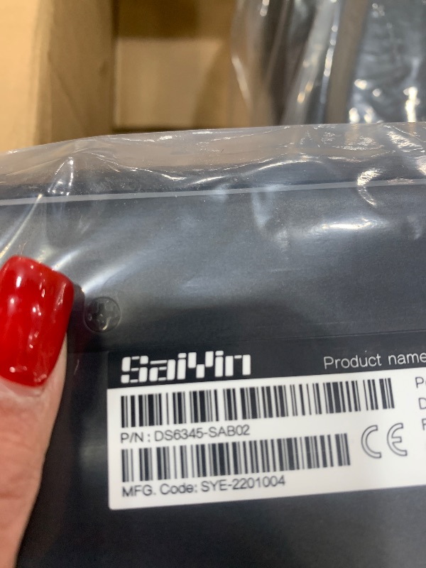 Photo 1 of **FACTORY SEALED** Saiyin Sound Bars for TV with Subwoofer, 2.1 Deep Bass Small Soundbar Monitor Speaker Home Theater Surround System PC Gaming Bluetooth/AUX/Optical Connection, Wall Mountable 17-inch