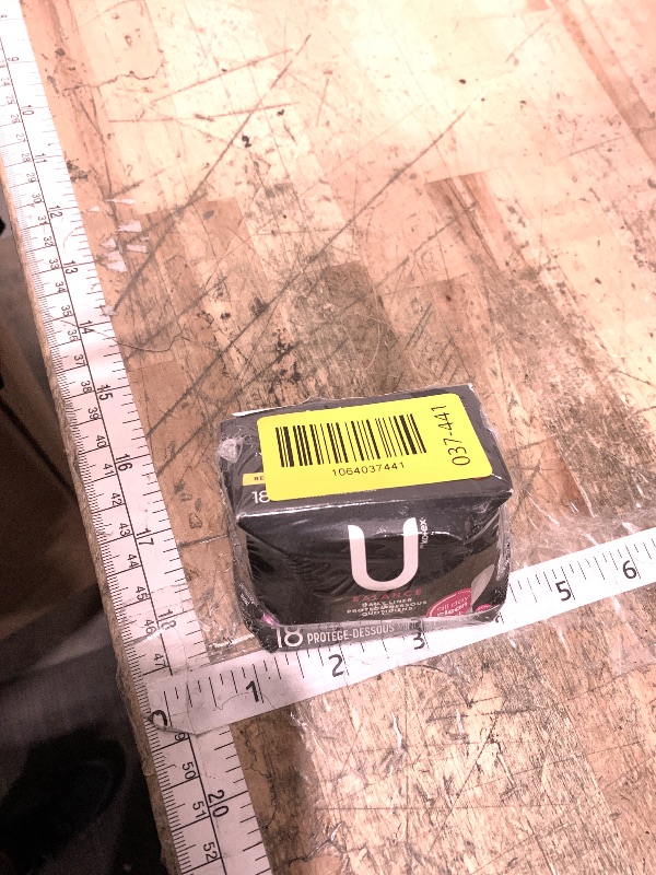 Photo 1 of **FACTORY SEALED** U by Kotex Barely There Liners, Light Absorbency, Unscented