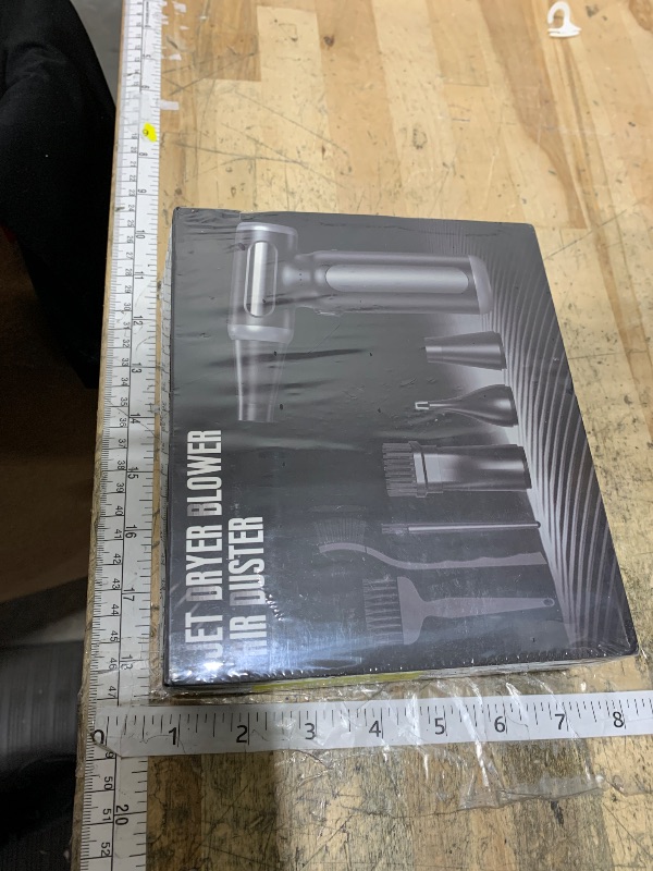 Photo 1 of **FACTORY SEALED** Electric Compressed Air Duster - 33,0000 RPM Rechargeable Cordless Turbo Blower, Portable Air Blower Gun for Cars, PC, Keyboard, Home & Outdoor Dust Cleaning (Replaces Compressed Air Cans)