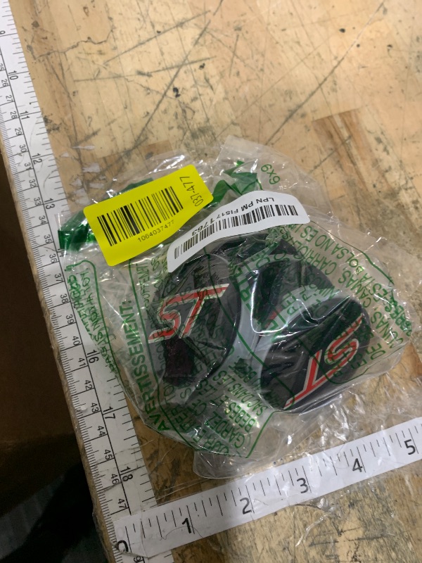 Photo 1 of 4PCS 54MM ST Racing Black RED Center Wheel HUB CAPS Emblem Cover CP9C-1A096-AA