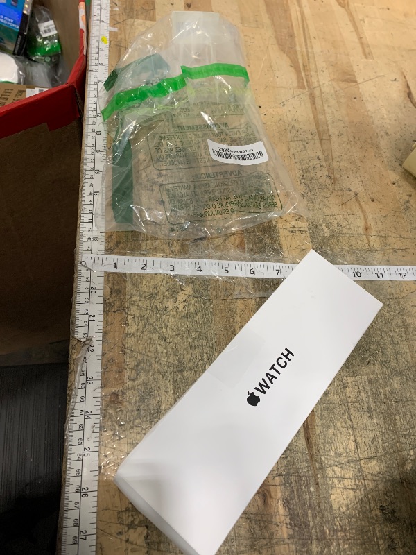 Photo 1 of **FACTORY SEALED** Apple Watch SE 3 [GPS 40mm] Smartwatch with Midnight Aluminum Case with Midnight Sport Band - S/M. Fitness and Sleep Trackers, Heart Rate Monitor, Always-On Display, Water Resistant