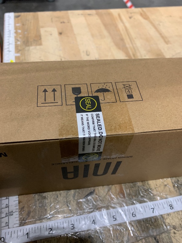 Photo 1 of **FACTORY SEALED** INIA 3-in-1 Red Light Therapy for Face and Neck Beauty Device for Puffiness & Skin Firming Skincare Tool (Black)