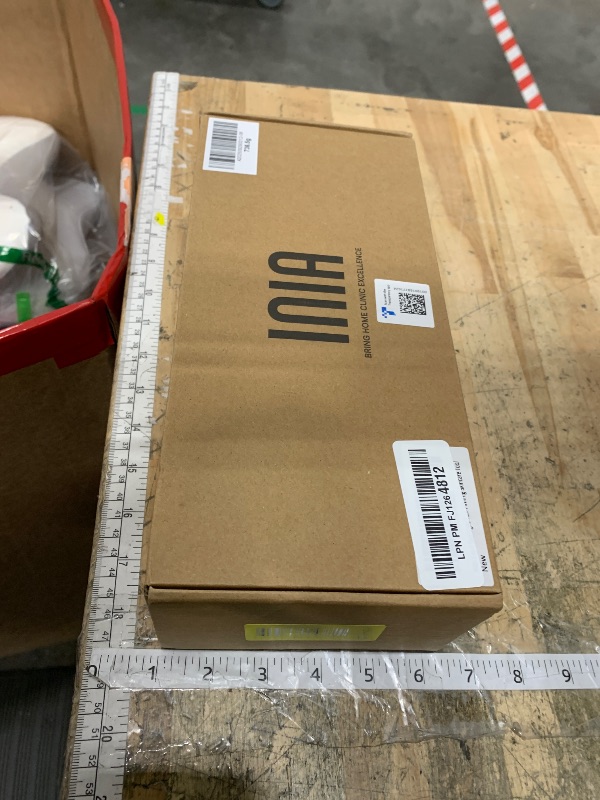 Photo 1 of **FACTORY SEALED** INIA 3-in-1 Red Light Therapy for Face and Neck Beauty Device for Puffiness & Skin Firming Skincare Tool (Black)