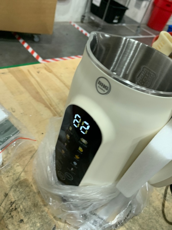 Photo 1 of BHG 45oz Nut Milk Maker, Automatic Soy Milk Maker Machine with 14-Blade Grinder, 11 Functions & LED Touch Screen, Plant-Based Milk Machine for Almond,Oat & Soy, 18H Timer, Keep Warm & Self-Cleaning