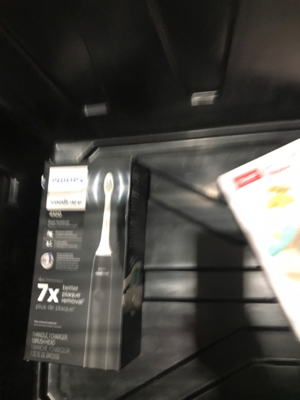 Photo 1 of **FACTORY SEALED** Philips Sonicare 4100 Series Electric Toothbrush - Sonic Toothbrush with Advanced Sonic Technology, Pressure Sensor, Two Intensity Settings, Smartimer & Quadpacer, Black, Model HX3681/24