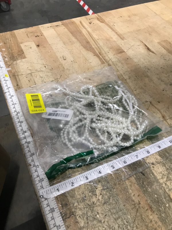 Photo 1 of 12 Pcs Pearl Bows Ornaments, Bowknot Christmas Tree Topper Shiny Christmas Tree Decorations for Home Wreath Fireplace Fence Wedding Holiday Party Decor