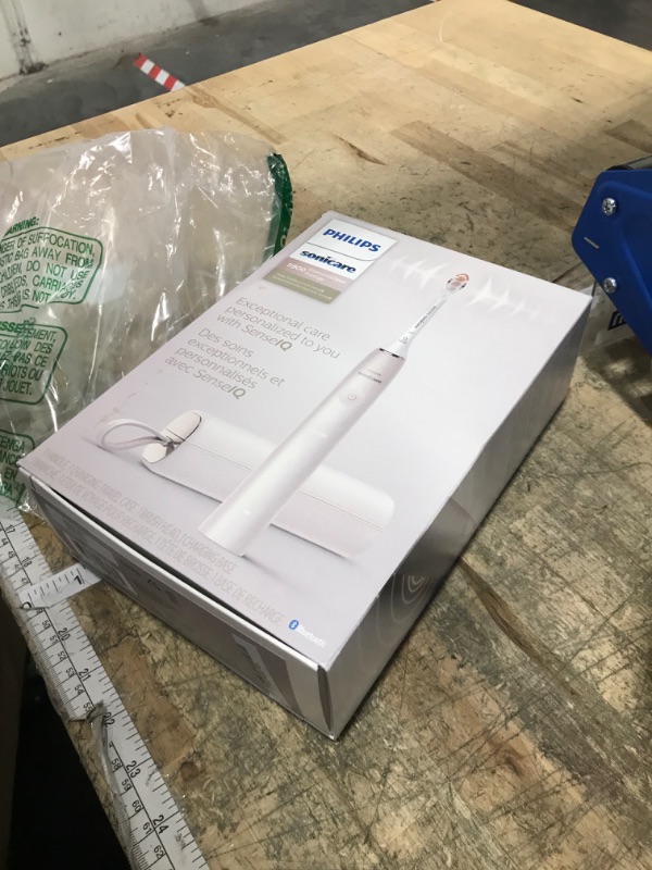 Photo 1 of **FACTORY SEALED** Philips Sonicare DiamondClean 9900 Prestige Electric Toothbrush - with SenseIQ Technology and Advanced AI App, 5 Brushing Modes, 3 Intensity Levels, Charging Travel Case, Champagne, HX9990/11