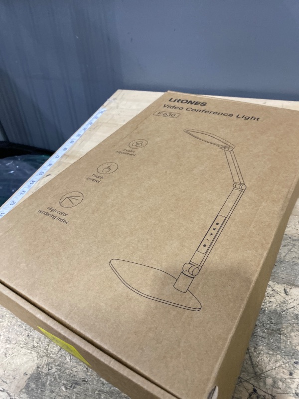 Photo 1 of **FOR PARTS ONLY**
LitONES LED Desk Lamp for Home Office, Eye-Caring Modern Desk Light, 3 Color Temperature 10 Brightness Computer Light, Dimmable Desk Light with Memory & Timer Func, Metal Swing Arm Table Lamp