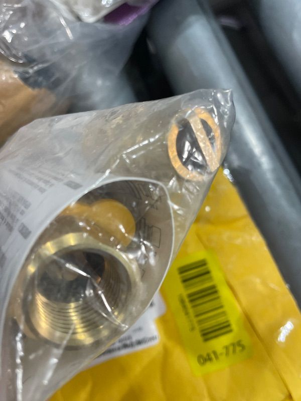 Photo 1 of 1/2" QDD LP Natural Gas Quick Connect Fittings, Natural and Propane Gas Hose Quick Connect/Disconnect Plug Set, 100% Solid Brass with Dust Cover (2-Pieces)