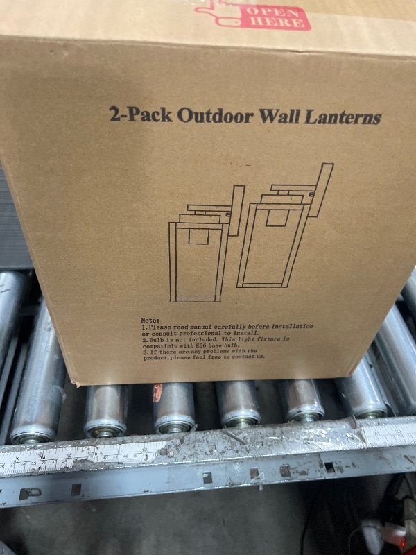 Photo 1 of DAKAFUL Outdoor Wall Lights 2 Packs, Integrated LED Cylinder Up Down 12W 2700K Modern Aluminum Light, Waterproof Exterior Light for Porch Patio Door