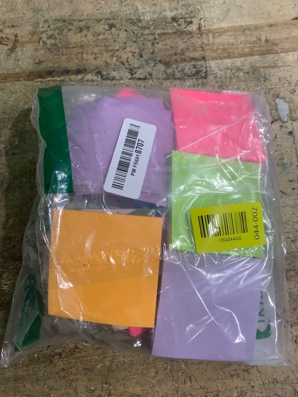 Photo 1 of (18 Pads) Pop Up Sticky Notes 3x3 Refills, Strong Adhesive Memo Pad Bulk with 9 Bright Colors, Suitable for Home, Office, School, Clean Removal