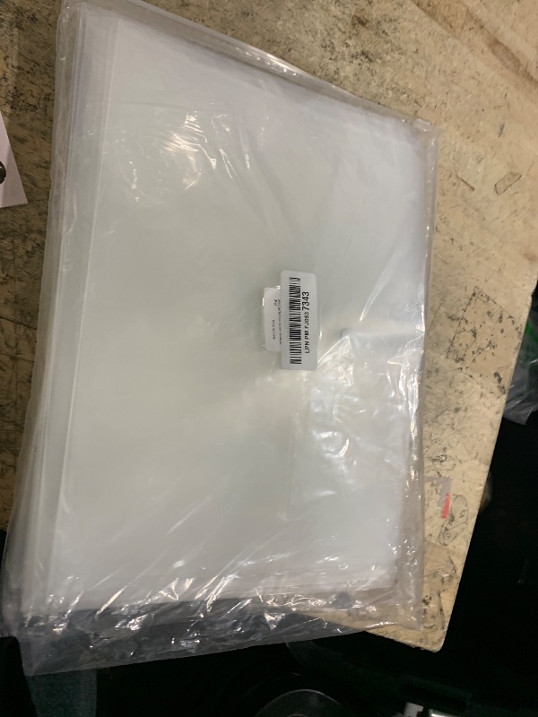 Photo 2 of 20 Pcs Clear Plastic Envelope with Snap Button Closure, Plastic Waterproof Envelope File Folder, Transparent Folders for Documents, Letter Size, A4 Size, for School and Office Supplies