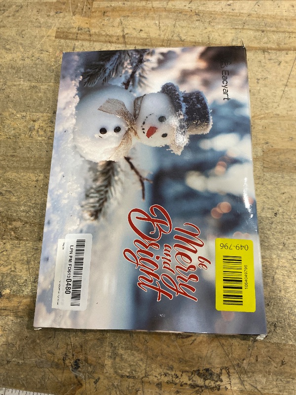 Photo 1 of **MISSING PIECES*** Christmas Cards- Boxed Christmas Cards with Envelopes & Stickers- Holiday Bulk Greeting and New Years Card Assortment- Set of 20- Perfect to Send Warm Holiday Wishes to Friends and Family- 5" x 7"