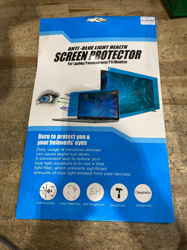 Photo 1 of ?2 Pack? 12.5 Inch Laptop Screen Protector Eye Protector Anti Blue Light Anti Glare Filter, Compatible with HP/Dell/Sony/Asus/Samsung/Lenovo/Acer/MSI/LG/Razer Blade 12.5” (Aspect Ratio 16:9) Laptop
