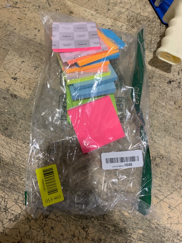 Photo 1 of (16 Pack) Pop Up Sticky Notes 3x3 in Accordion Stickies Super Sticking Power Memo Pads Bright Colors