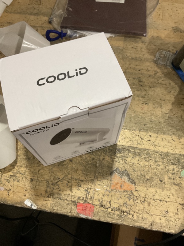 Photo 1 of [Built-in Apps & 2025 Upgraded] Mini Projector Support 4K 1080P Auto Keystone 270° Rotatable with WiFi 6 and Bluetooth 5.4, Projector Portable Compatibile with HDMI/TV Stick/Memory Stick/Laptop-Gold