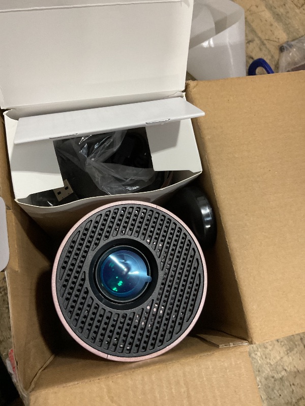 Photo 1 of [Built-in Apps & 2025 Upgraded] Mini Projector Support 4K 1080P Auto Keystone 270° Rotatable with WiFi 6 and Bluetooth 5.4, Projector Portable Compatibile with HDMI/TV Stick/Memory Stick/Laptop-Gold