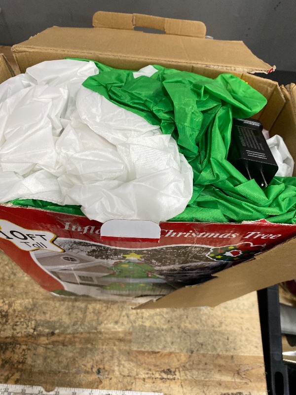 Photo 1 of 10FT Tall Christmas Tree Inflatables Outdoor Decorations, Large Inflatable Christmastree with Bright LED Lights & Colorful Candy Decor, Blow Up Xmas Decorations for Yard Garden Lawn Holiday Party