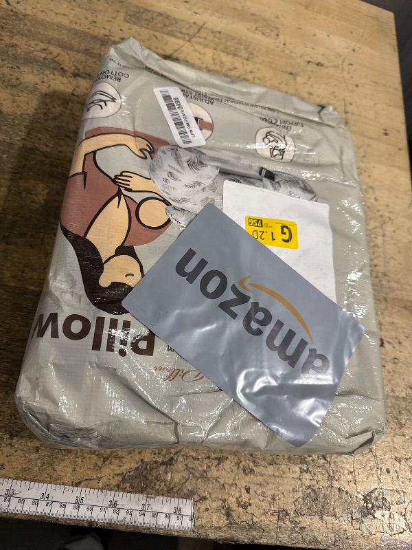 Photo 1 of ***(HEAVILY USED/ MINOR DAMAGE)***PILLANI Nursing Pillow, Breastfeeding Pillows for Enhanced Safety & Comfort for Mom & Baby, Removable Cotton Cover, Adjustable Waist Strap, Breastfeeding Essentials, Baby Registry Search