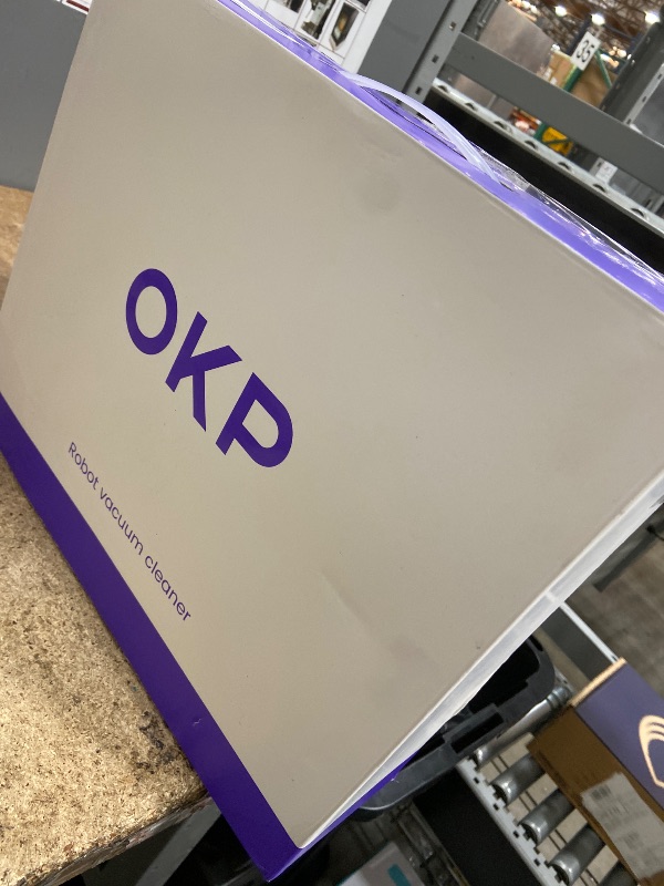 View 3 of *** PARTS ONLY *** OKP K5 Pro Robot Vacuum and Mop, 3 in 1 Mopping Robotic Vacuum with 5000Pa Suction Power, 180 Mins Runtime, Quiet Design, Wi-Fi/APP/Alexa/Remote Control, Good for Hard Floors and Pet Hair Pick Up