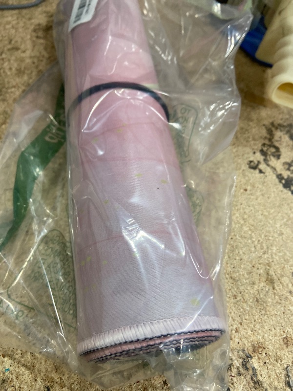 Photo 1 of ***(HEAVILY USED/ MINOR DAMAGE)***Large Extended Computer Mouse Pad with Non-Slip Rubber Base, Long Gaming Mouse Mat with Stitched Edges, XL Anime Mousepad for Laptop, 31.5 x 11.8 inch (Pink Marble)