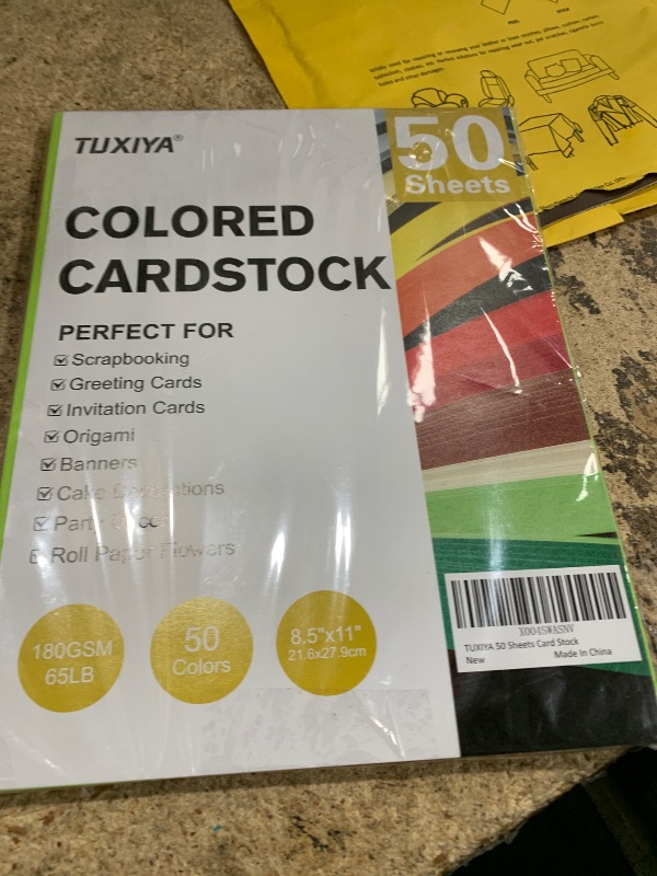 Photo 1 of cardstock Pack of 50 sheets