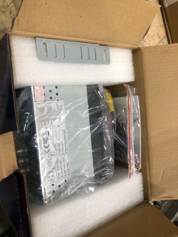 Photo 1 of ******Parts only****** **MISSING ITEMS** 7" Double Din Car Stereo with Wireless Apple CarPlay & Android Auto, Built-in DSP Exclusive, 240W Hi-Power Audio, Bluetooth 5.3 Handsfree, FM Radio, Steering Wheel Control, Auto Backup Camera