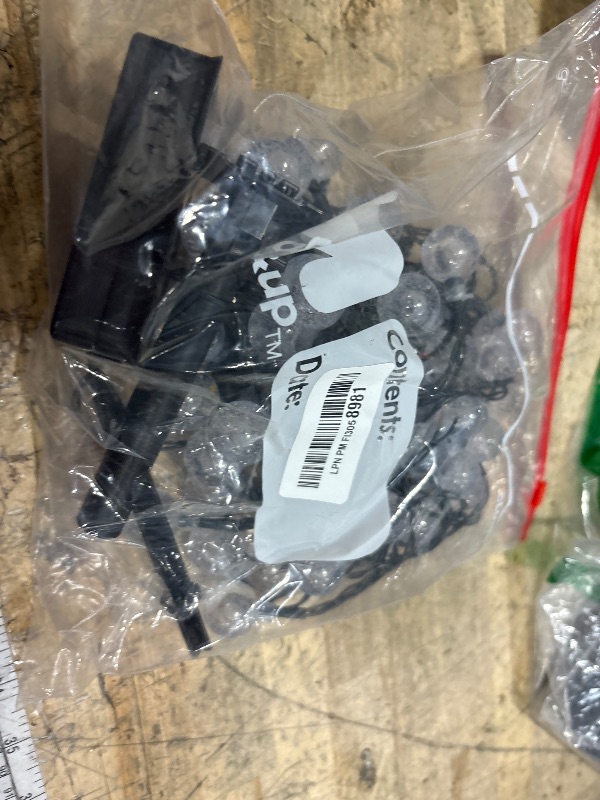 Photo 1 of Solar String Lights Outdoor 60 LED 36FT with 8 Lighting Modes, Waterproof Solar Powered Crystal Globe Patio Lights for Garden Yard Porch Wedding Party Decor (Warm White)