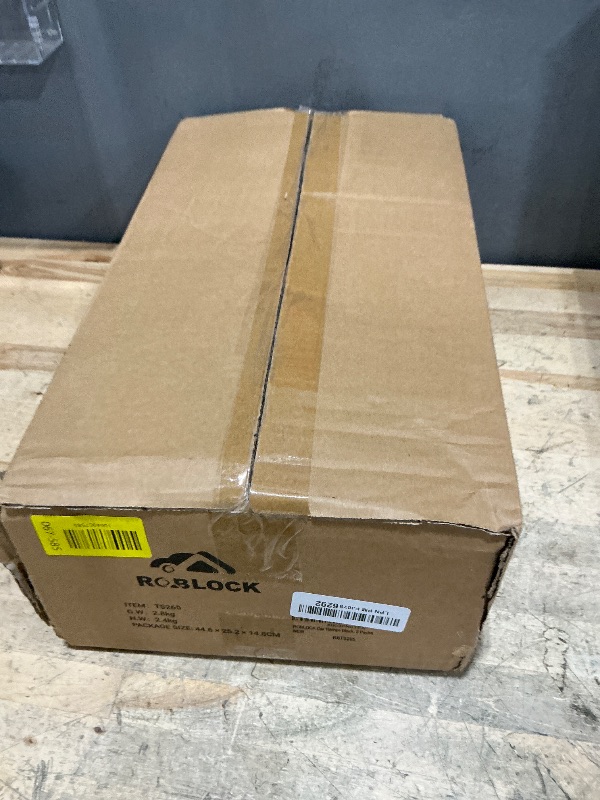 Photo 2 of ROBLOCK Car Ramps for Lift and Vehicle Maintenance, Portable Low Profile Car Ramps for Garage, Heavy Duty Tire Ramps for Low Chassis Cars and Support Jack, 17.5''x10''x3.14'', 2 PCS