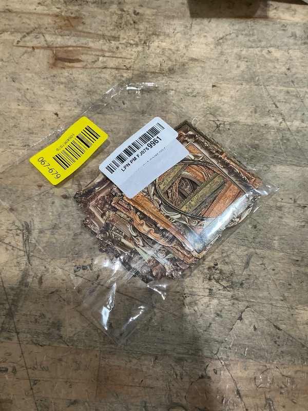 Photo 1 of 100 Pcs Vintage Frame Stickers Metallic - Scrapbooking Stickers & Embellishments for Journals, Planners, Junk Journals, Wedding Albums | Scrapbook Supplies & Decorations