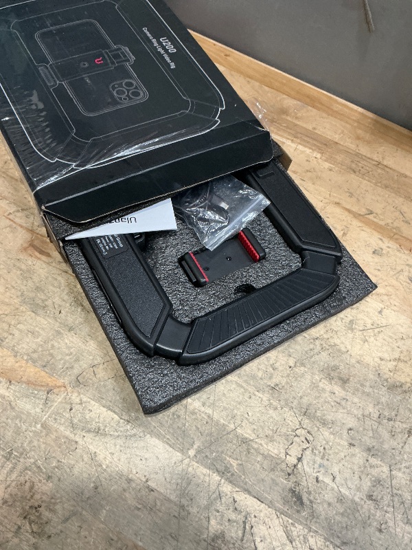 Photo 1 of (missing charging usb) Smartphone Video Rig ULANZI U200 Camera Video Rig Phone Video Stabilizer LED Ring Light Selfie Light for Smartphone, Action Camera, YouTube, Vlogging, Filmmaking, Makeup