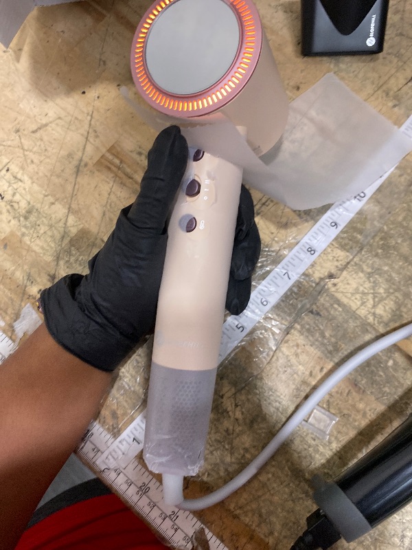 Photo 1 of (OUTLET)slopehill 110,000 RPM Professional Hair Dryer - 0.8lb Ultra-Lightweight, 2 Billion Ion Technology for 98% Frizz Reduction, AI Smart-Temp Control, Magnetic Attachments for All Hair Types (Pink)