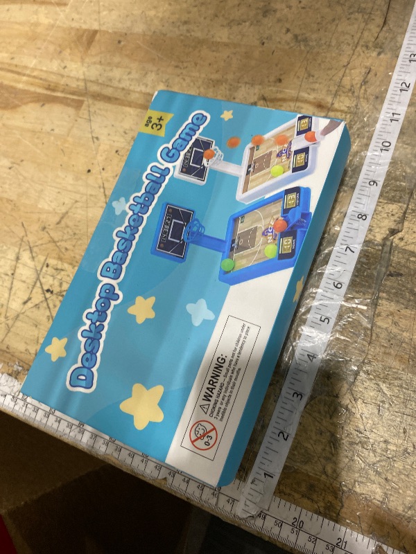 Photo 1 of 2 Pack Basketball Game Toys, Tabletop Basketball Shooting Game for Kids and Adults, Desk Games for Office for Adult to Reduce Stress, Basketball Party Favors Classroom Prizes for Boys Girls