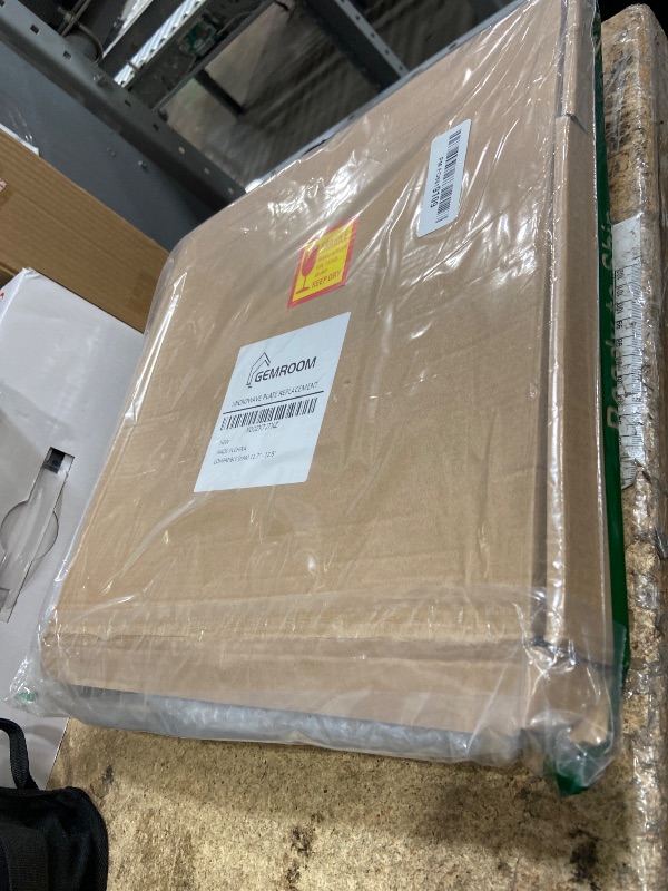 Photo 1 of 12.75" Microwave Plate Replacement for WB49X10129 GE Microwave Glass Plate, LG 3390W1A027A and Kenmore Microwave Glass Plate 1B71961H Compatible With WP8172138 12 3/4 inch Whirlpool Microwave Plate