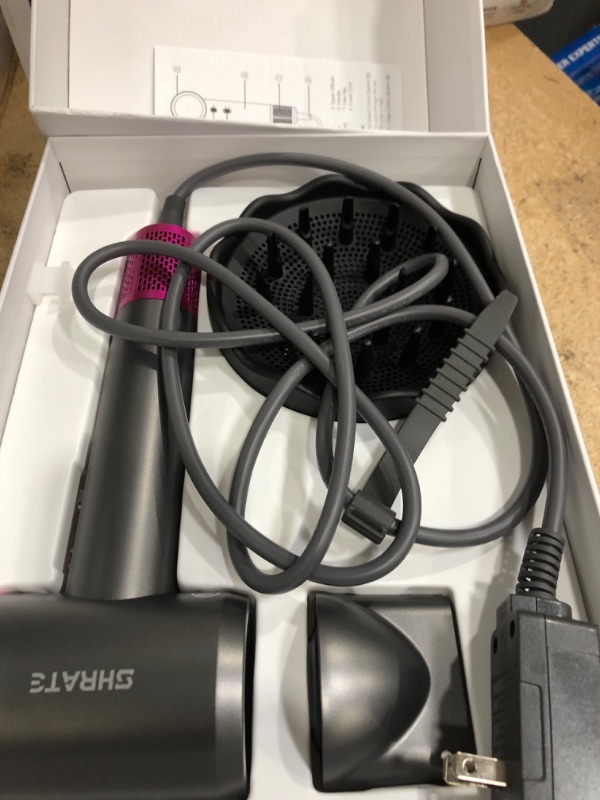 Photo 1 of ***Does not work, Motor wont turn on**** SHRATE Professional High Speed Ionic Hair Dryer | Ultra-Fast Drying | 500 Million Negative Ions | Low Noise | 160000 RPM | Compact Blow Dryer with Magnetic Diffuser for Faster Drying All Hair Types