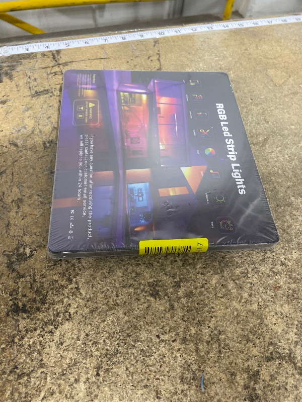 Photo 1 of 100FT Led Lights for Bedroom, Color Changing RGB Led Strip Lights Indoor, Music Sync Led Light Strip with Remote and App Control, DIY Led lights for Room Home Decor Ambient Lighting (1*100FT)