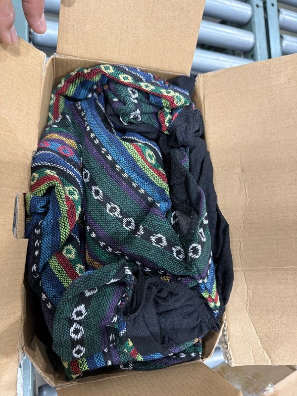 View 3 of ****************Missing connectors*************
Pariitadin Baja Saddle Blanket Car Seat Covers Full Set with Seat Belt Pads, Washable Breathable Striped Woven Cloth Seat Covers for Cars Interior, Universal Fit Most Cars, Airbag Compatible, Red/Blue