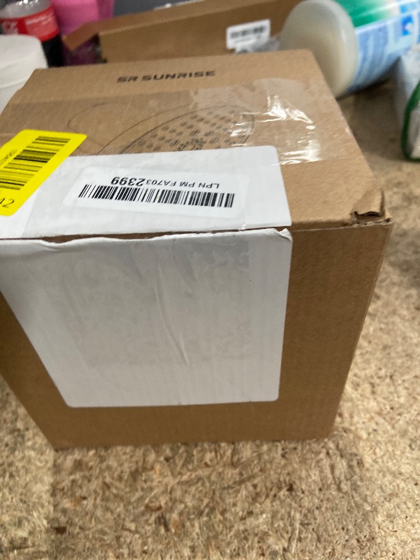 Photo 2 of SR SUN RISE Filtered Shower Head with Filters- High Pressure Rain Shower Head,with 20-Stage shower Filter,1.8/2.5 GPM Flow Rate,6 Spray Modes for Hard Water Softener,Remove Chlorine (Chrome,5.5 Inch)