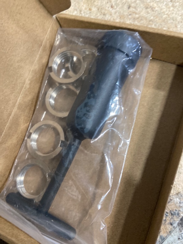 Photo 1 of PATIKIL G9 Light Socket Rings Kit, Lamp Shade Holder Adapter 5 Zinc Alloy Ring Replacement with Removal Tool for Lamp Shade Collar Ring Retaining Ring Tool, 120mm Silver Tone