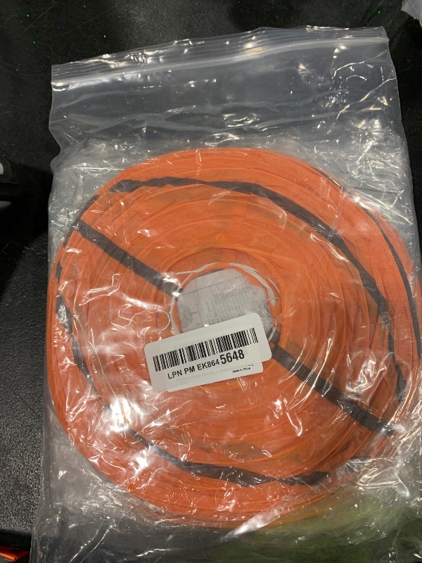 Photo 1 of 10 Pieces Orange Basketball Paper Lanterns Decorations 8 inches Ceiling Hanging Basketball Lanterns Basketball Sports Party Paper Lanterns for Sport Themed Birthday Party Bar Basketball Game Party