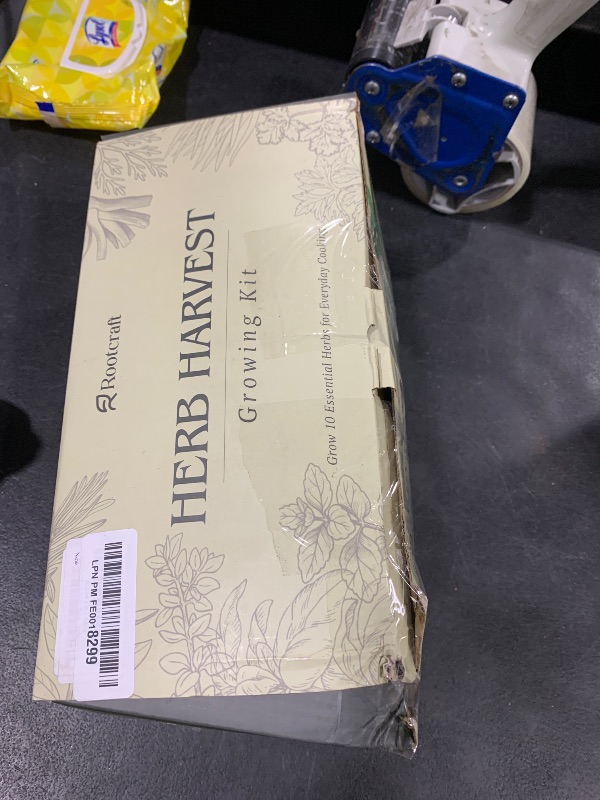 Photo 1 of 10 Indoor Garden Kit, 33pcs Complete Kitchen Herb Starter Set Including 4-Color Pots, Soil & Tools, Unique Gift Ideas for Plant Lovers, Women, Men, Mom, Friend, Birthday, Housewarming, Christmas