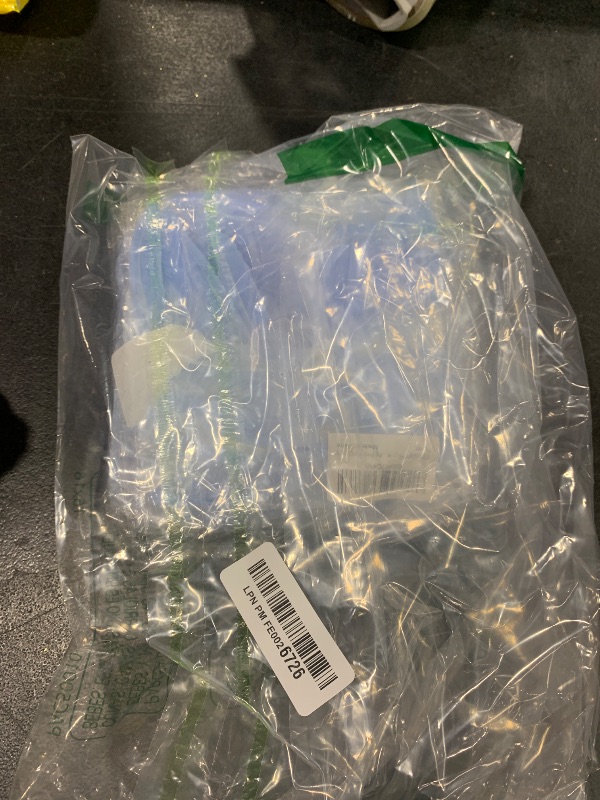 Photo 1 of 10Pcs Light Blue Angel Wings for Christmas Tree Ornament 6.7" x 5.1Inch Hanging Angel Wing for Crafts DIY Xmas Decoration Home Wedding Prop Party Decor