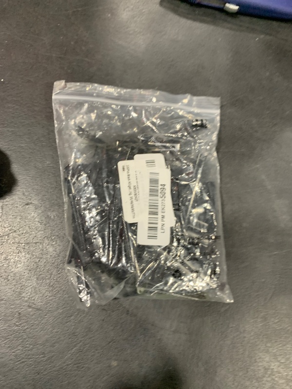 Photo 1 of 100Pcs Black Alligator Hair Clips 5 Sizes Metal Barrette Hair Clips Single Prong Hairpins for Bows Hair Accessories Making, 35/46/56/65/77mm