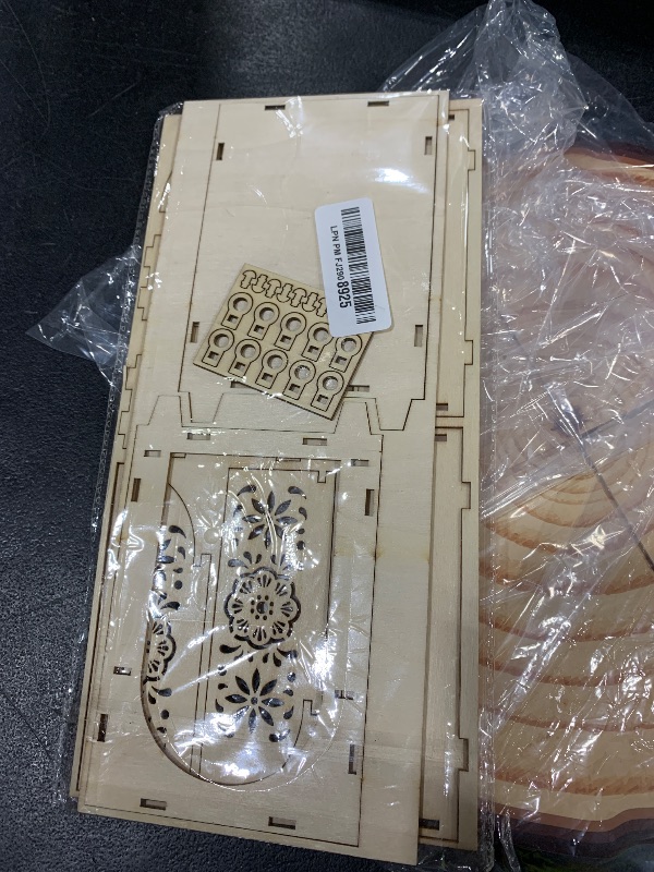 Photo 1 of 10Pcs Dia De Los Muertos Decorations Wooden Shadow Box Day of The Dead Ofrenda Altar Decor with Papel Picado Butterfly Remembrance Supplies