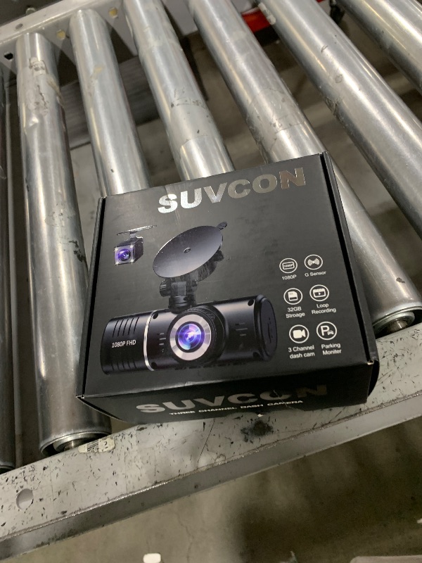 Photo 1 of *INCOMPLETE** Dash Cam Front and Rear, 1080P Dash Camera for Cars, 3 Channel Car Camera Front Rear and Inside with 32GB Card, Loop Recording, Night Vision, HDR, 24Hr Parking, G-Sensor