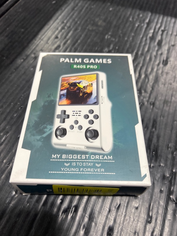 Photo 1 of ?30000 in 1? R40S Pro Retro Handheld Game Console, Video Game Console, 3.5 inch IPS Screen, More Than 20 Emulator, 256G TF Card (Purple)