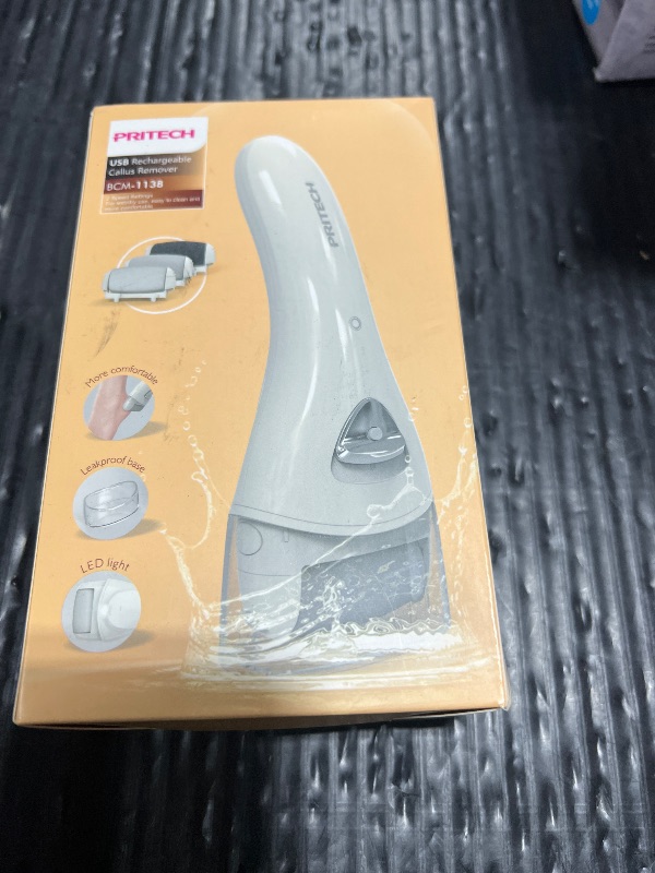 Photo 1 of Electric Foot Callus Removers Rechargeable, Portable Electronic Foot File Pedicure Tools, Electric Callus Remover Foot Scrubber Kit, Professional Foot Care Ideal Gift for Dead, Hard Cracked Dry Skin