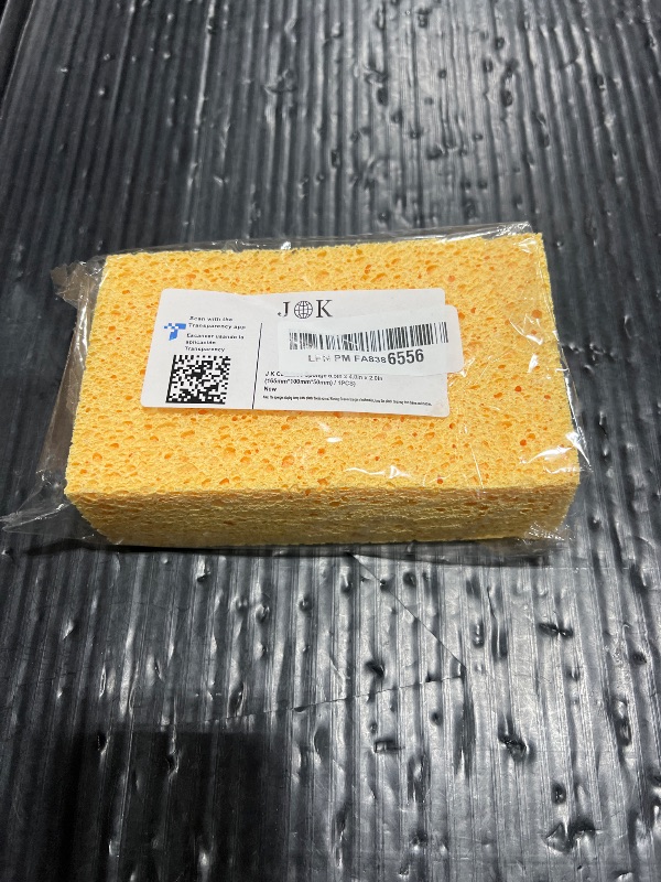 Photo 1 of 1 PCS x JK SP-T50 Large Sponge, Cleaning Sponges, Boat Bail Sponge, Handy Sponges, Cellulose Sponges, Natural Sponges, Commercial Sponges, Car Washing Sponge, Eco Friendly Sponge (6.5" x 4.0" x 2.0")