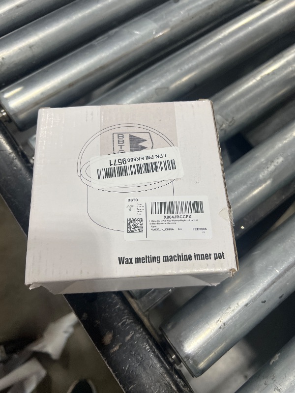 Photo 1 of 1 Piece Wax Pot Wax Warmer Replacement Tin Inner Pot Portable Hair Removal Waxing Bowl for 500 ml Hair Remover Machine