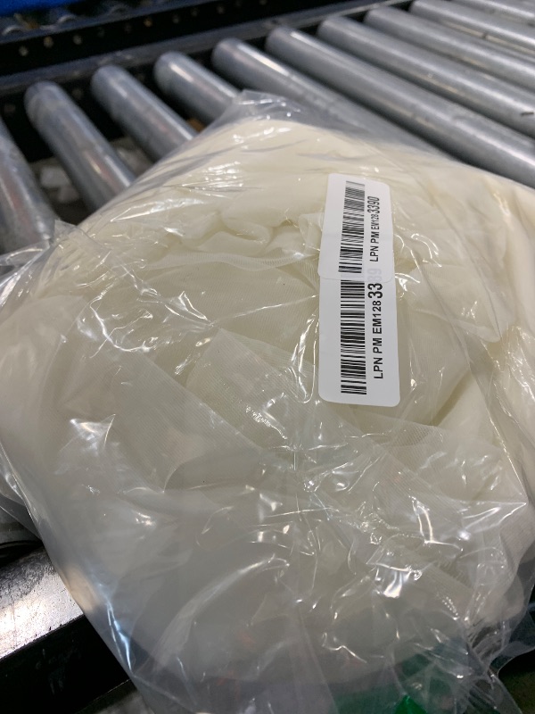 Photo 1 of 10x10ft Ivory Tulle Backdrop Curtain for Parites, Sheer Backdrop Curtains for Wedding Baby Shower Birthday Party Photo Shoot Decorations